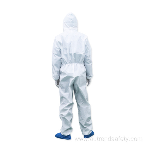 Disposable Protective Clothing Microporous Fabric Coveralls